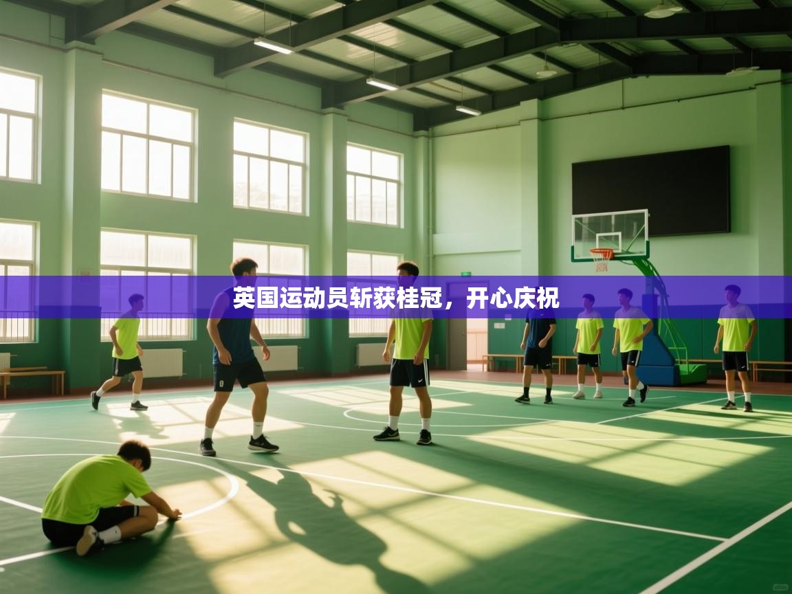 英国运动员斩获桂冠,开心庆祝 第2张